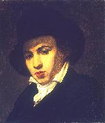 Wilhelm von Kobell Self-portrait oil on canvas